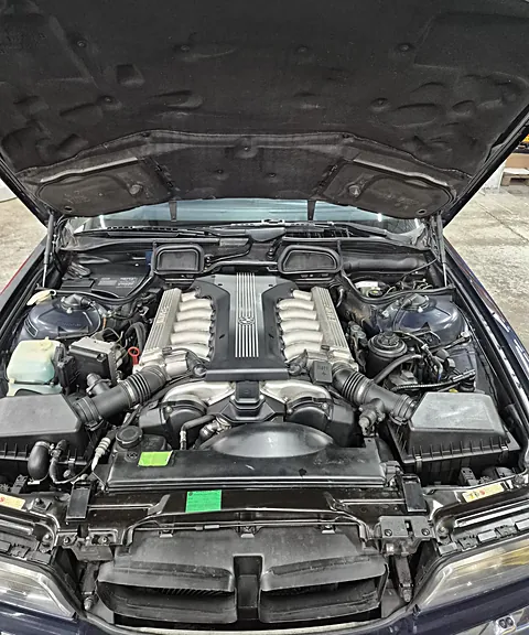 V12-motor van een BMW